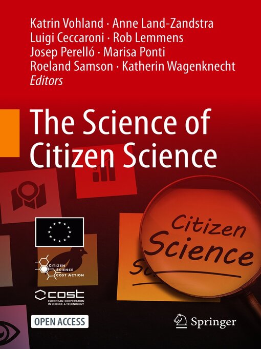 Title details for The Science of Citizen Science by Katrin Vohland - Available